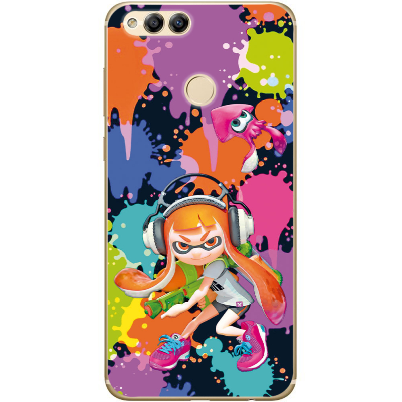 Чехол Uprint Honor 7x Splatoon Inklings