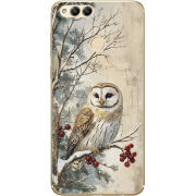 Чехол Uprint Honor 7x Christmas Owl