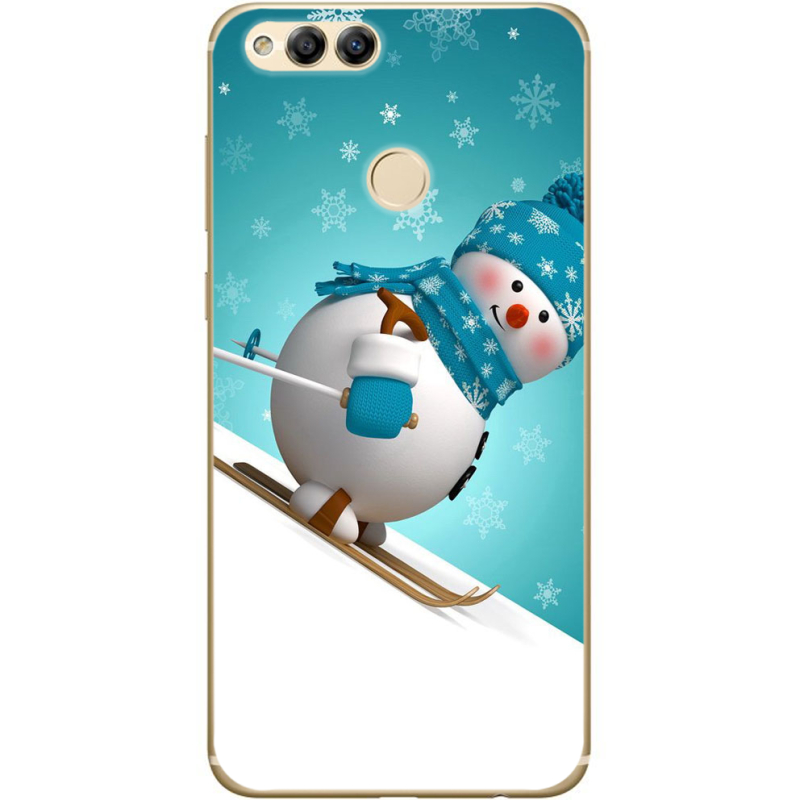 Чехол Uprint Honor 7x Skier Snowman