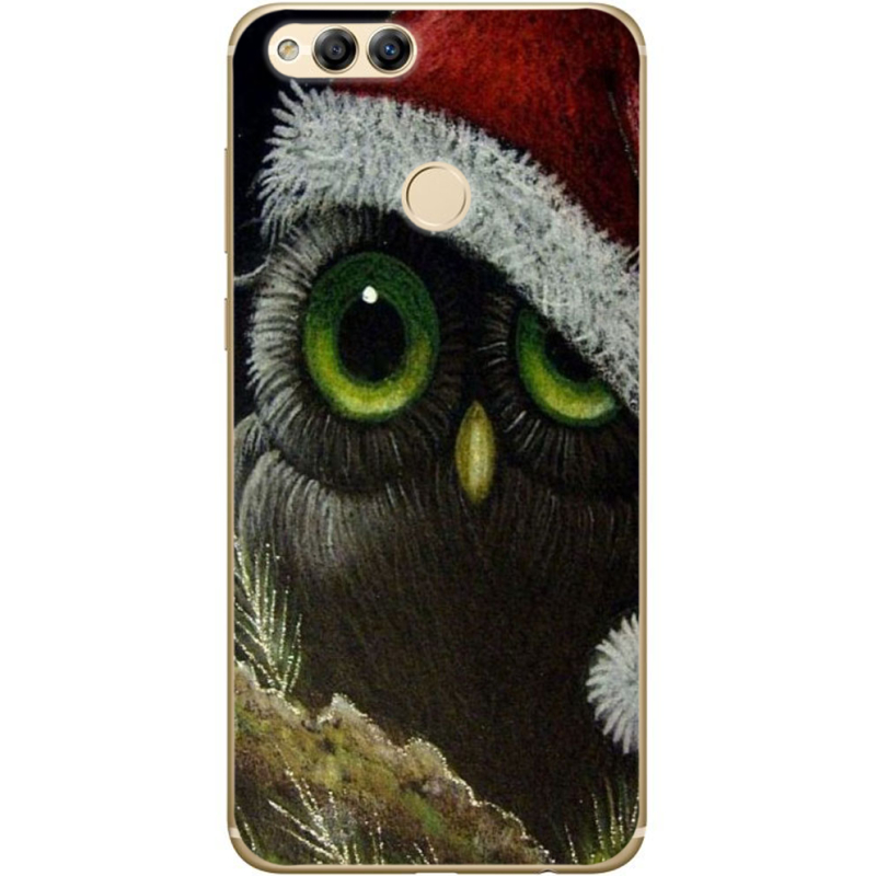 Чехол Uprint Honor 7x Christmas Owl