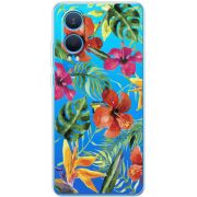 Прозрачный чехол BoxFace OnePlus Nord CE 4 Lite 5G Tropical Flowers