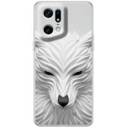 Чехол BoxFace OPPO Find X5 Pro White Wolf