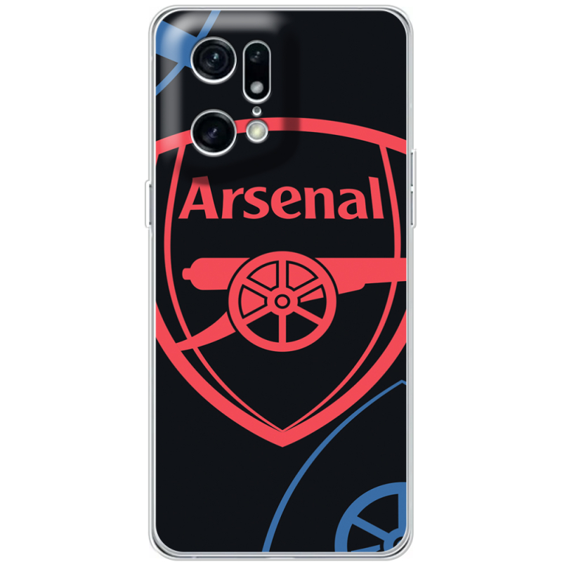 Чехол BoxFace OPPO Find X5 Pro Football Arsenal