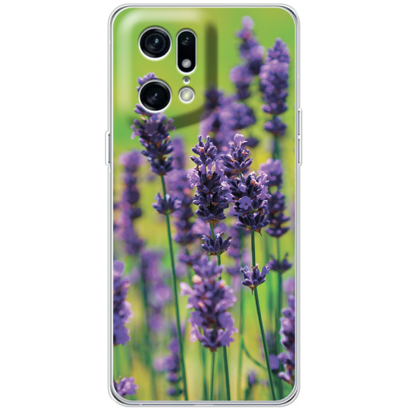 Чехол BoxFace OPPO Find X5 Pro Green Lavender