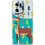 Чехол BoxFace OPPO Find X5 Pro Foresty Deer