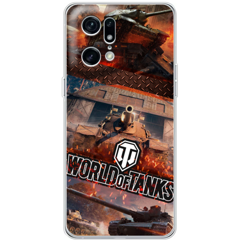 Чехол BoxFace OPPO Find X5 Pro World Of Tanks