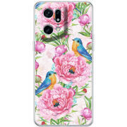 Чехол BoxFace OPPO Find X5 Pro Birds and Flowers