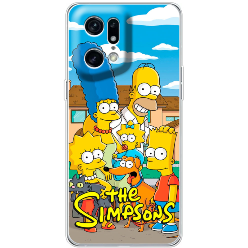 Чехол BoxFace OPPO Find X5 Pro The Simpsons