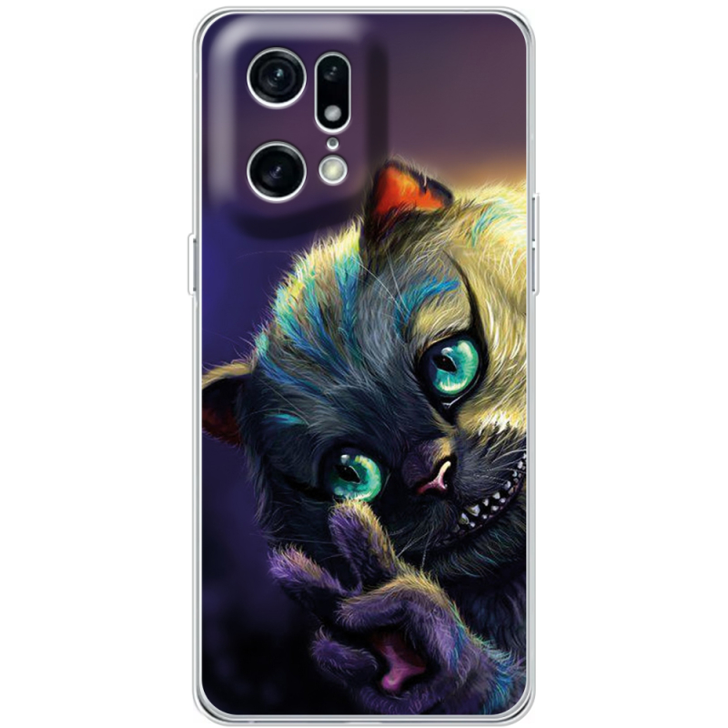 Чехол BoxFace OPPO Find X5 Pro Cheshire Cat