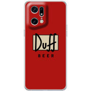 Чехол BoxFace OPPO Find X5 Pro Duff beer