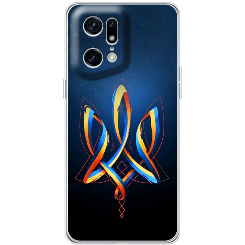 Чехол BoxFace OPPO Find X5 Pro Ukrainian Emblem