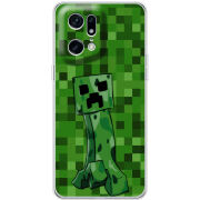 Чехол BoxFace OPPO Find X5 Pro Minecraft Creeper