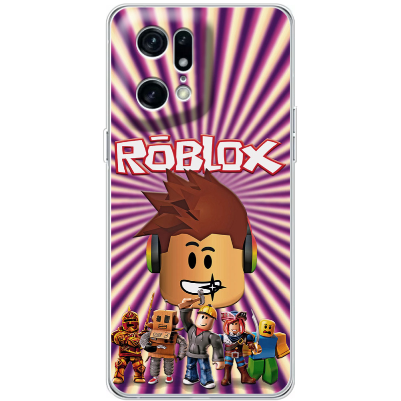 Чехол BoxFace OPPO Find X5 Pro Follow Me to Roblox