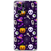 Чехол BoxFace OPPO Find X5 Pro Halloween Purple Mood