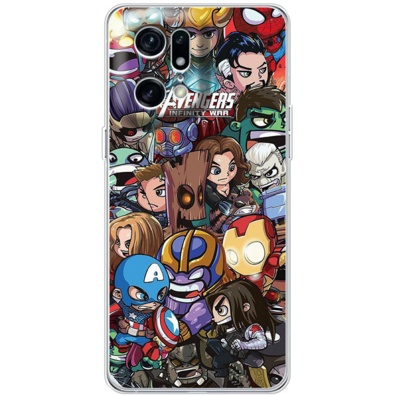 Чехол BoxFace OPPO Find X5 Pro Avengers Infinity War