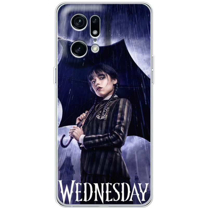 Чехол BoxFace OPPO Find X5 Pro Wednesday Addams