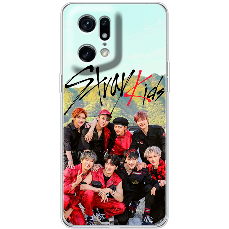 Чехол BoxFace OPPO Find X5 Pro Stray Kids Boy Band