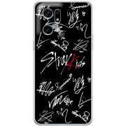 Чехол BoxFace OPPO Find X5 Pro Stray Kids автограф