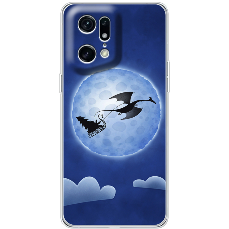 Чехол BoxFace OPPO Find X5 Pro Christmas Dragon