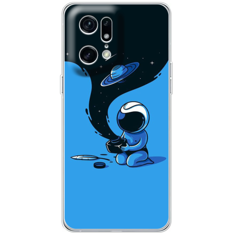 Чехол BoxFace OPPO Find X5 Pro Galaxy Art