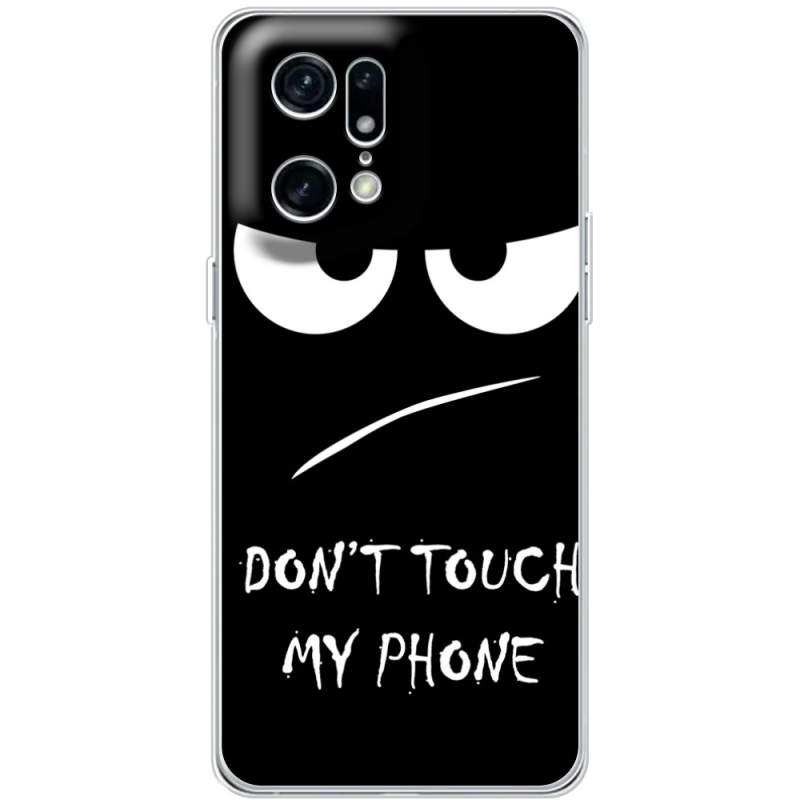 Чехол BoxFace OPPO Find X5 Pro Don't Touch my Phone