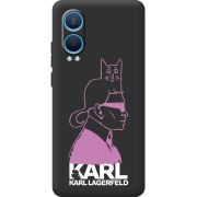 Черный чехол BoxFace OnePlus Nord CE 4 Lite 5G Pink Karl