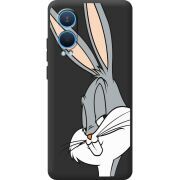 Черный чехол BoxFace OnePlus Nord CE 4 Lite 5G Lucky Rabbit