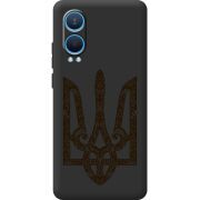 Черный чехол BoxFace OnePlus Nord CE 4 Lite 5G Ukrainian Trident