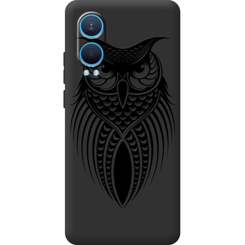 Черный чехол BoxFace OnePlus Nord CE 4 Lite 5G Owl