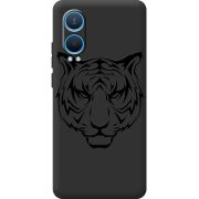 Черный чехол BoxFace OnePlus Nord CE 4 Lite 5G Tiger