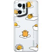 Прозрачный чехол BoxFace OPPO Find X5 Pro Gudetama