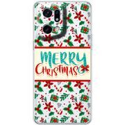 Прозрачный чехол BoxFace OPPO Find X5 Pro Vintage Christmas Pattern