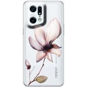 Прозрачный чехол BoxFace OPPO Find X5 Pro Magnolia