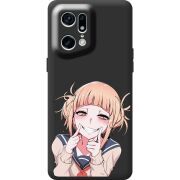 Черный чехол BoxFace OPPO Find X5 Pro Himiko Toga Smile