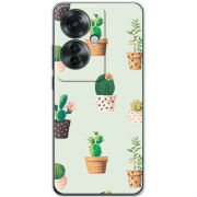 Чехол BoxFace OPPO Reno 11 F L-green Cacti