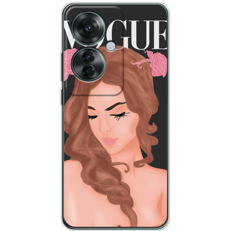 Чехол BoxFace OPPO Reno 11 F Fashion Girl