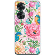 Чехол BoxFace OPPO Reno 11 F Birds in Flowers