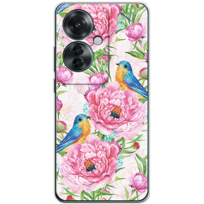 Чехол BoxFace OPPO Reno 11 F Birds and Flowers