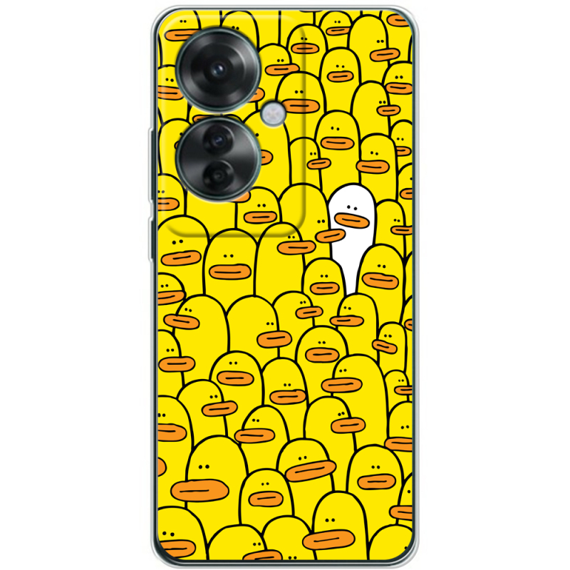 Чехол BoxFace OPPO Reno 11 F Yellow Ducklings