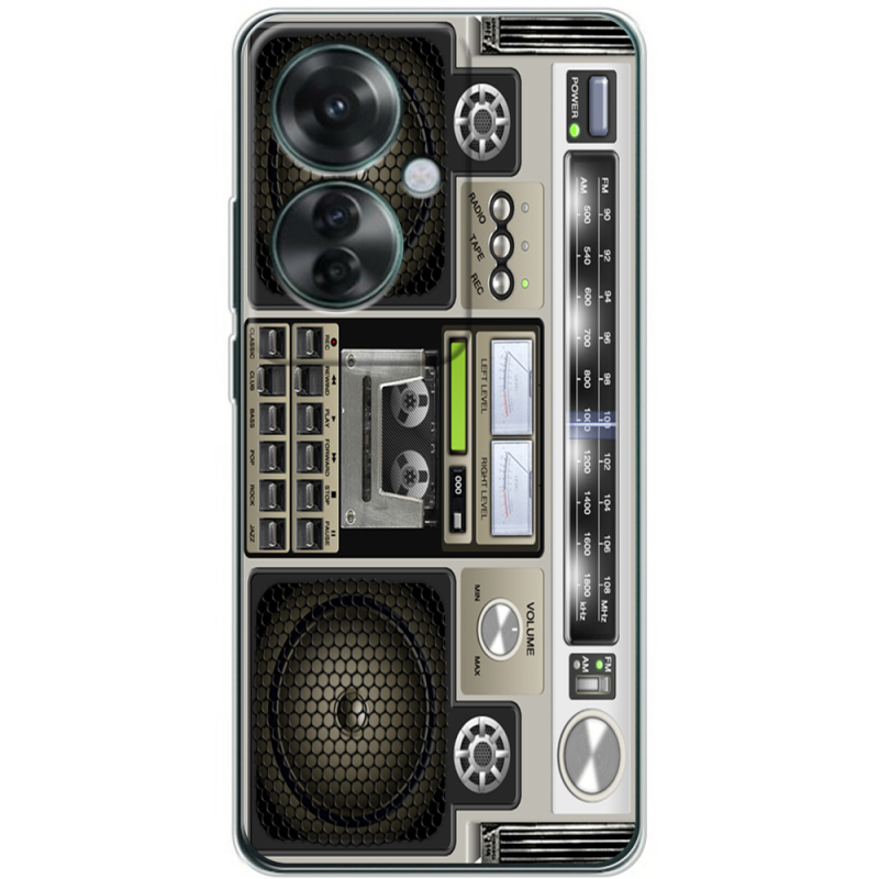 Чехол BoxFace OPPO Reno 11 F Old Boombox