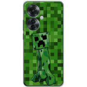 Чехол BoxFace OPPO Reno 11 F Minecraft Creeper