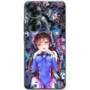 Чехол BoxFace OPPO Reno 11 F Overwatch D.VA