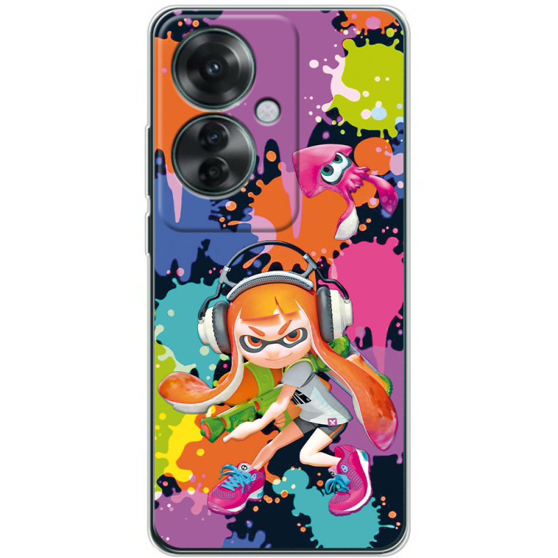 Чехол BoxFace OPPO Reno 11 F Splatoon Inklings