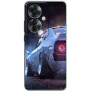 Чехол BoxFace OPPO Reno 11 F Silver Car