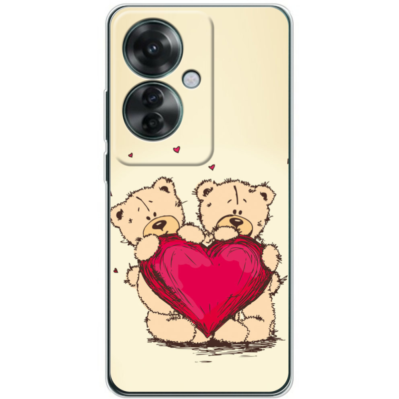 Чехол BoxFace OPPO Reno 11 F Teddy Bear Love