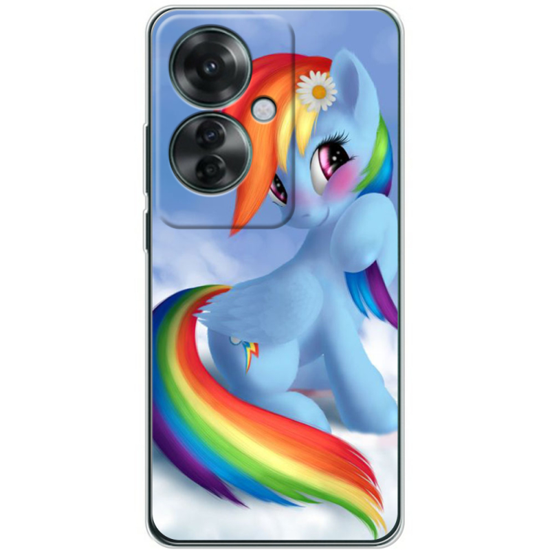 Чехол BoxFace OPPO Reno 11 F My Little Pony Rainbow Dash