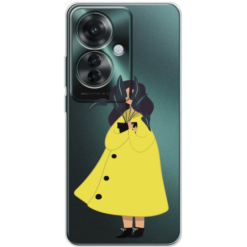 Прозрачный чехол BoxFace OPPO Reno 11 F Just a Girl