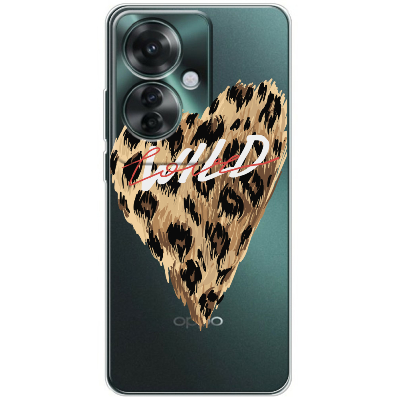 Прозрачный чехол BoxFace OPPO Reno 11 F Wild Love