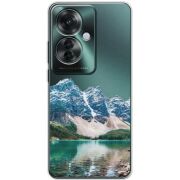 Прозрачный чехол BoxFace OPPO Reno 11 F Blue Mountain