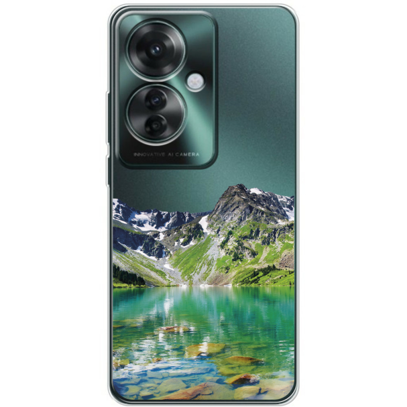 Прозрачный чехол BoxFace OPPO Reno 11 F Green Mountain